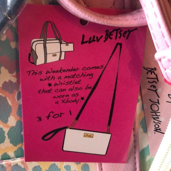 BETSEY JOHNSON OMBRÉ CRUIZIN WEEKEND BAG - Picture 9 of 13